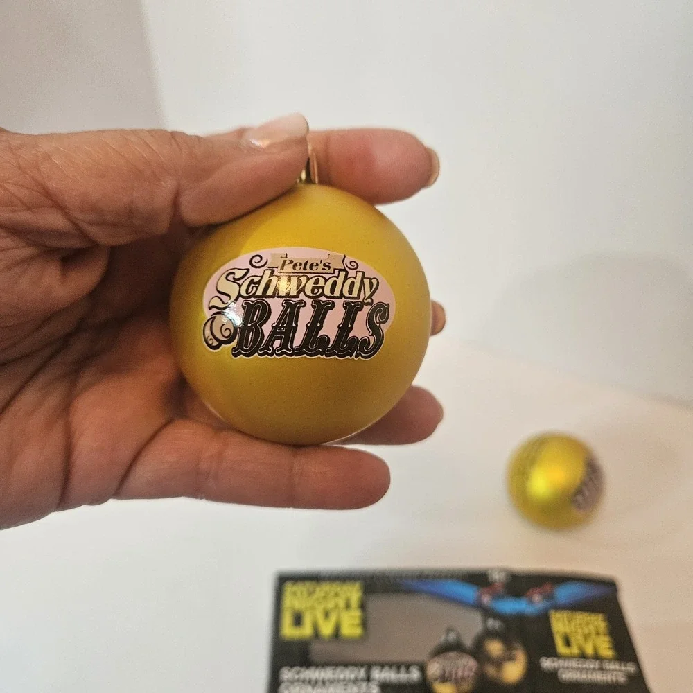SNL Saturday Night Live Schweddy Balls Officially Licensed  Xmas Box Set 2 Rare